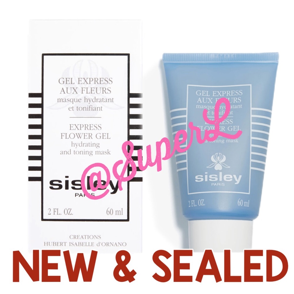 NEW Sisley Express Flower Gel Mask Moisturizer Lotion Face Cream Primer